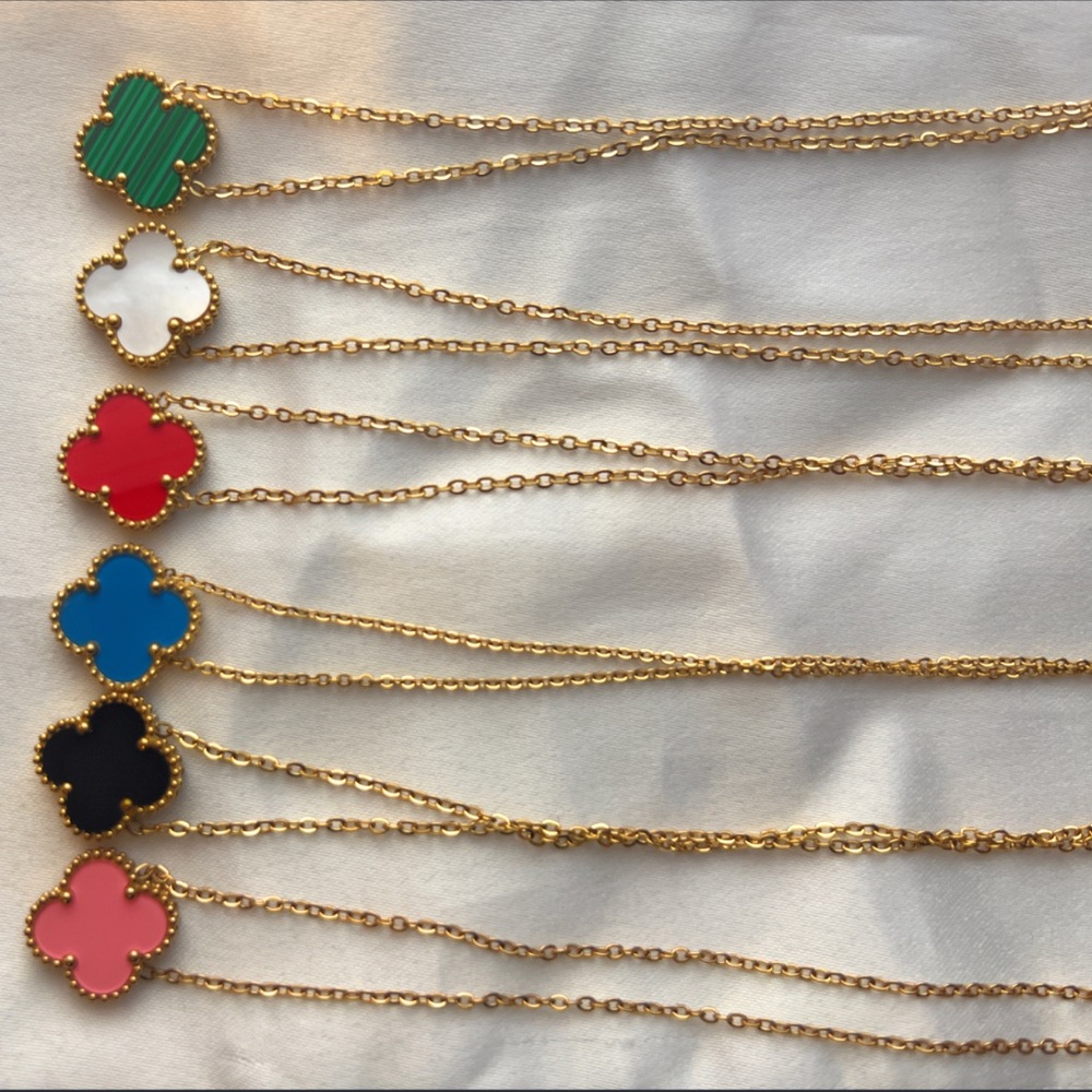 Clover necklaces